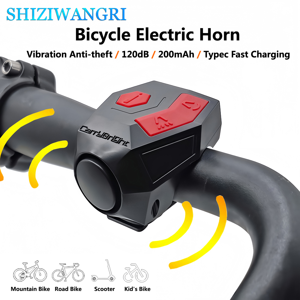 Kids Electric Scooter - 120dB Bicycle Horn Loud Electric Bike