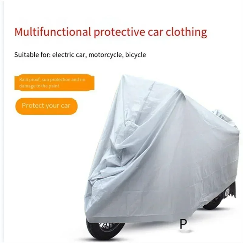 Motorcycle Outdoor Indoor Prot - Electric Scooter Rain Cover ulasan dan harga