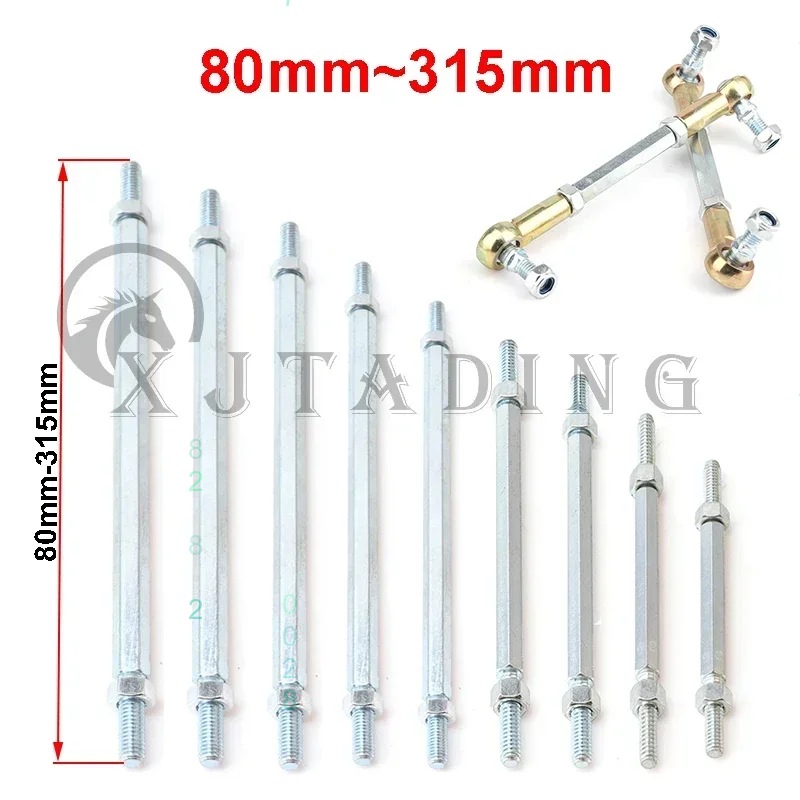 80mm-315mm M8 Steering Tie Rod - Kids Electric Scooter ulasan dan harga