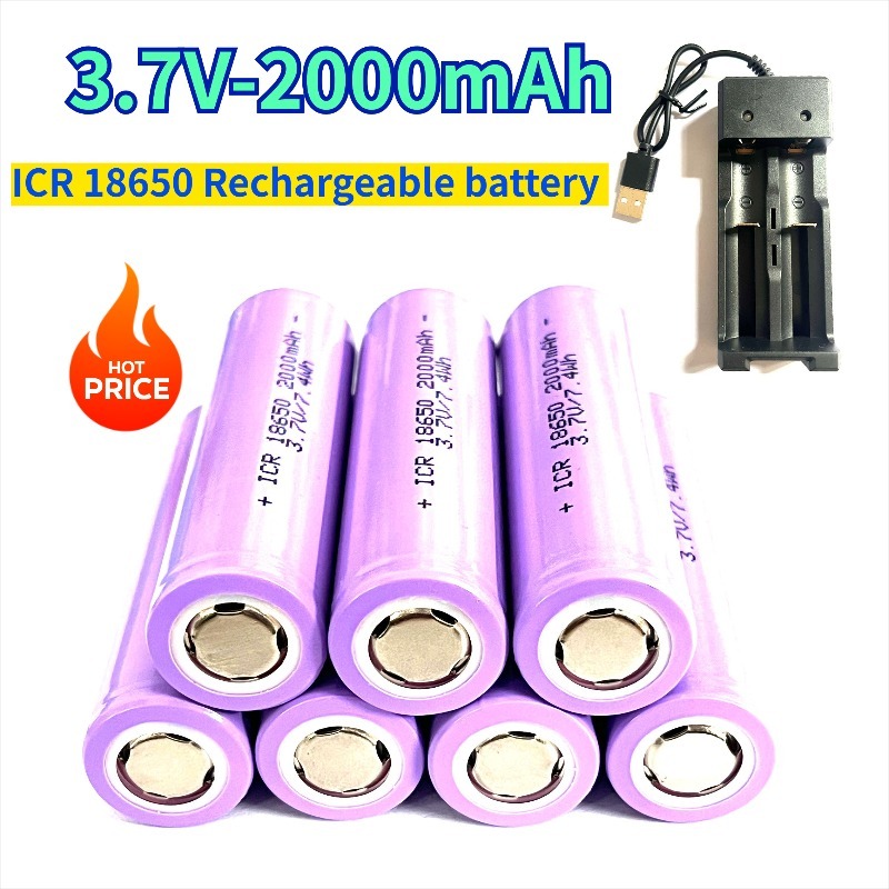 ICR 18650 Battery 100% Origina - Electric Scooter Charger ulasan dan harga