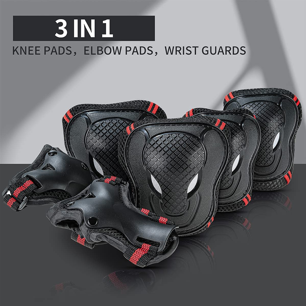 BraceTop 6Pcs/set Teens & Adul - Scooter Helmet Set ulasan dan harga