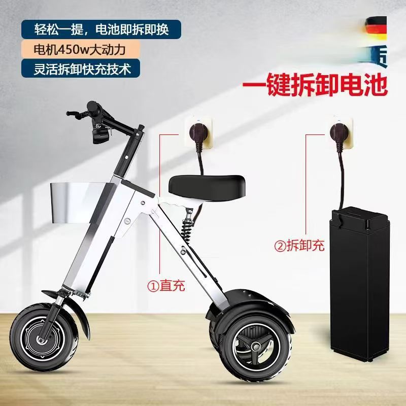 Folding electric car small ele - Folding Electric Scooter ulasan dan harga