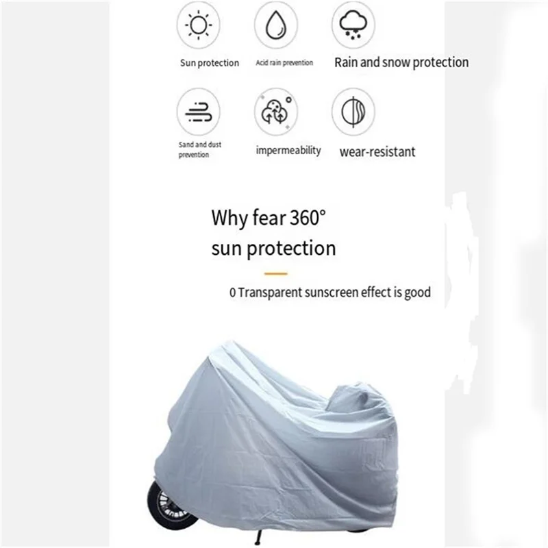 Waterproof Motorcycle Cover Ou - Electric Scooter Rain Cover ulasan dan harga